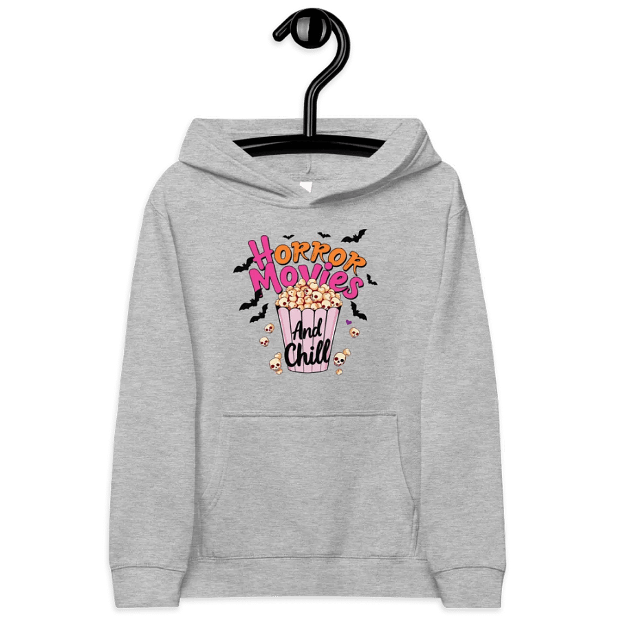 Horror Movies and Chill Popcorn Youth Pullover Fleece product image (29)