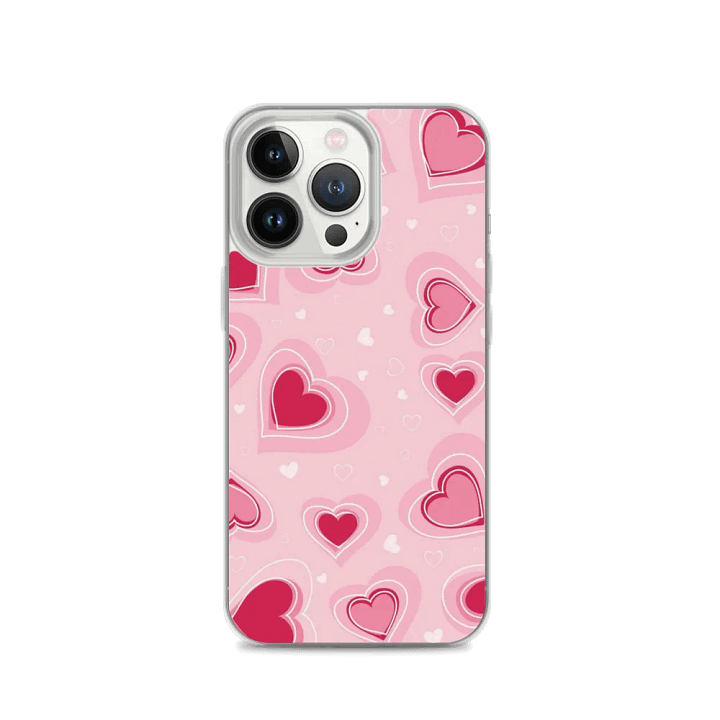 Lovely Hearts iPhone Case product image (2)
