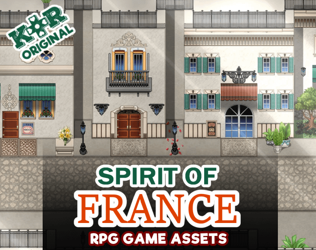 KR Spirit of France Tileset for RPGs product image (1)