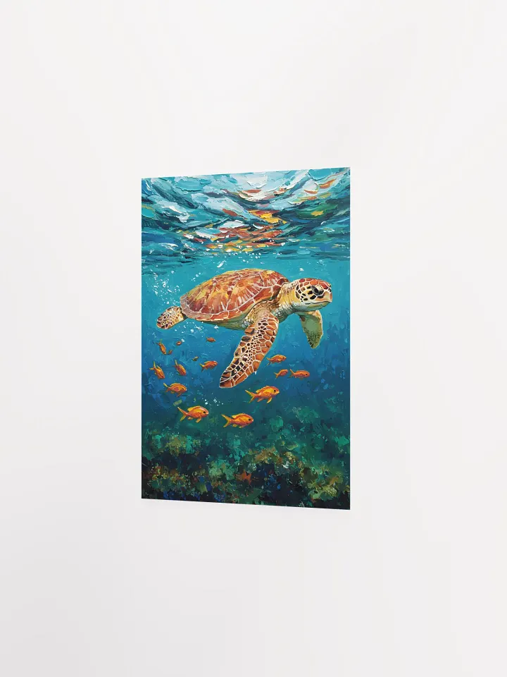 Sea Turtle: Ancient Mariner of the Reef Poster product image (11)