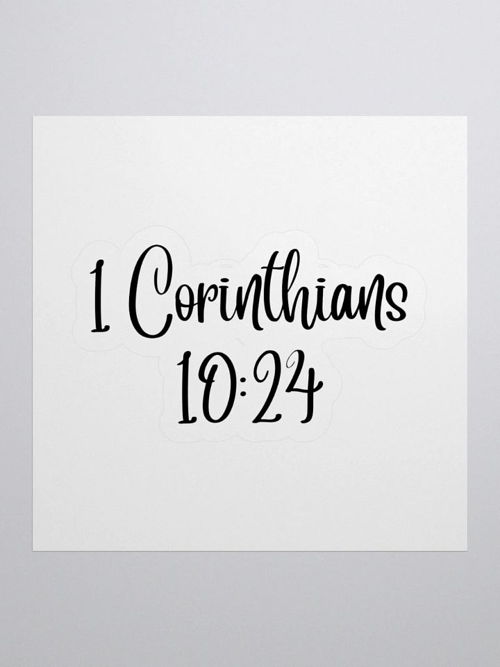1 Corinthians 10:24 product image (3)