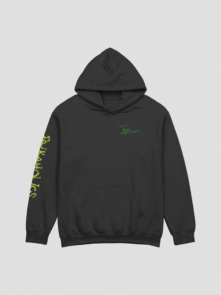 T4P Hoodie, Black/yellow-Green (Gildan Classic) product image (1)