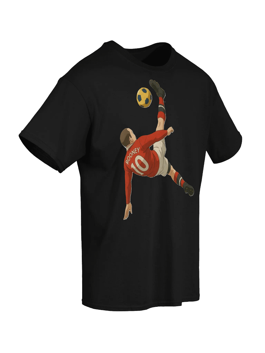 T-Shirt - Wayne Rooney Bicycle Kick - Iconic Moment - Manchester United (Various Colours) product image (52)
