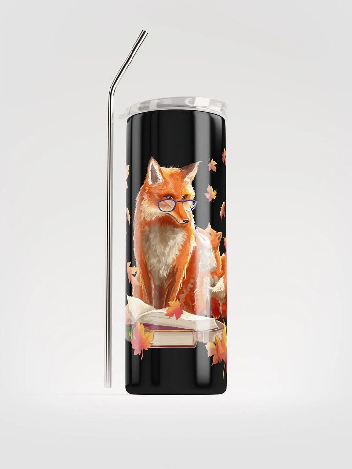 Fall Fox Family Cup with Straw product image (2)