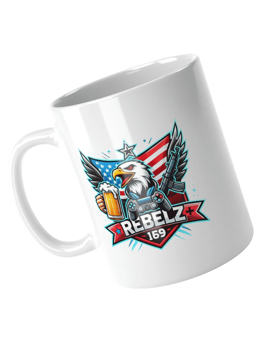Rebelz169 Distressed Logo Mug product image (8)