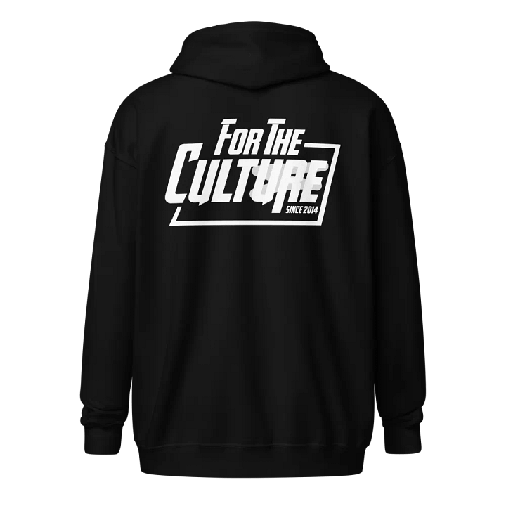 For the Culture White Zip Up product image (1)