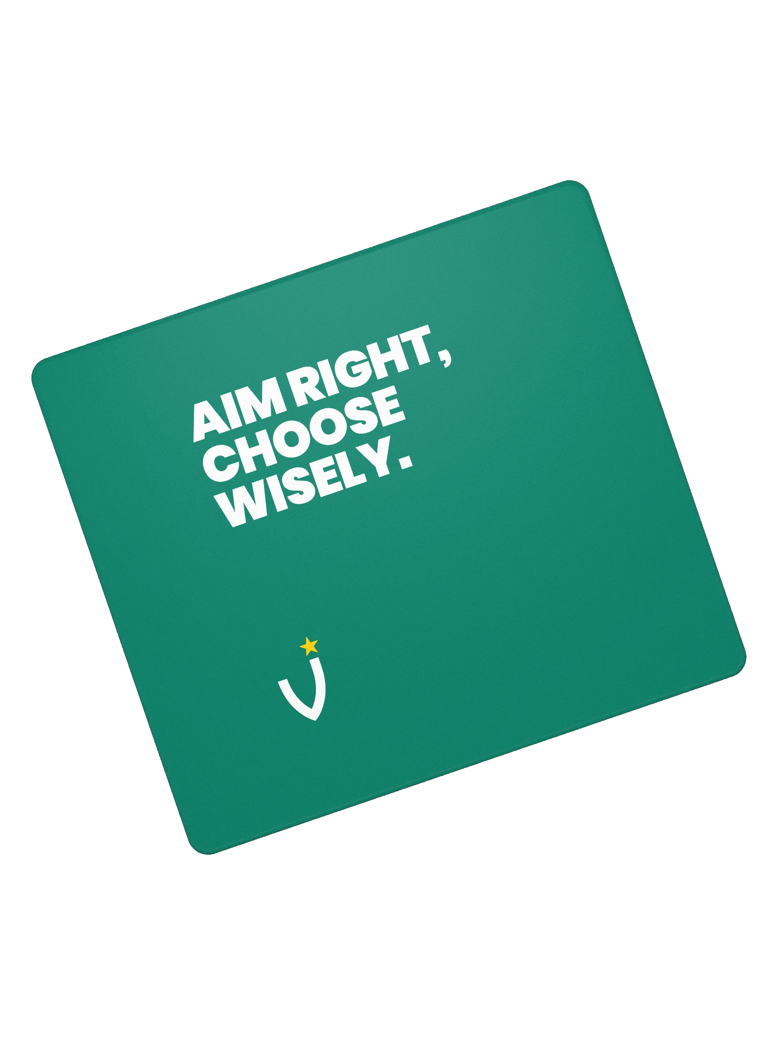 AIM RIGHT, CHOOSE WISELY Gaming Mouse Pad product image (7)