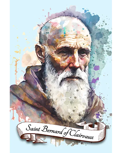Saint Bernard Of Clairvaux Poster product image (1)