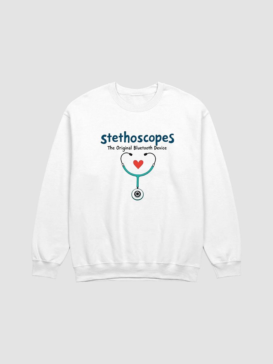 Heartbeat Stethoscope Crewneck Sweatshirt product image (3)