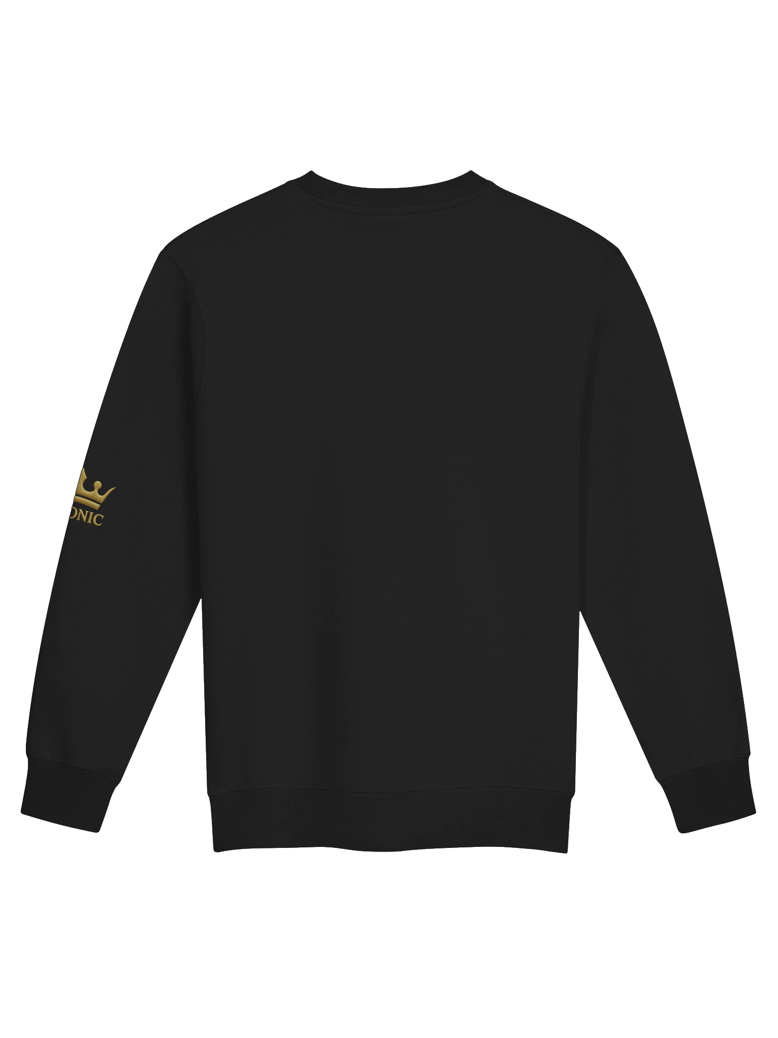 C² ICONIC Gold Metallic Logo Crewneck Sweatshirt product image (2)