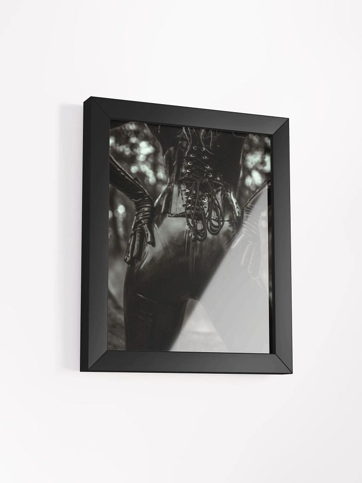 Latex Booty B/W Framed Print product image (2)