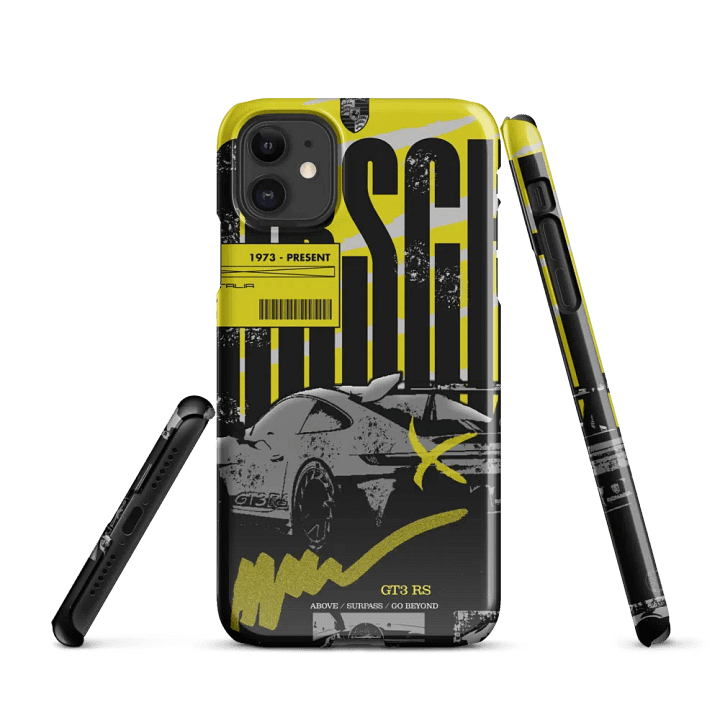 Porsche GT3 RS Stylized iPhone® Snap Case product image (1)