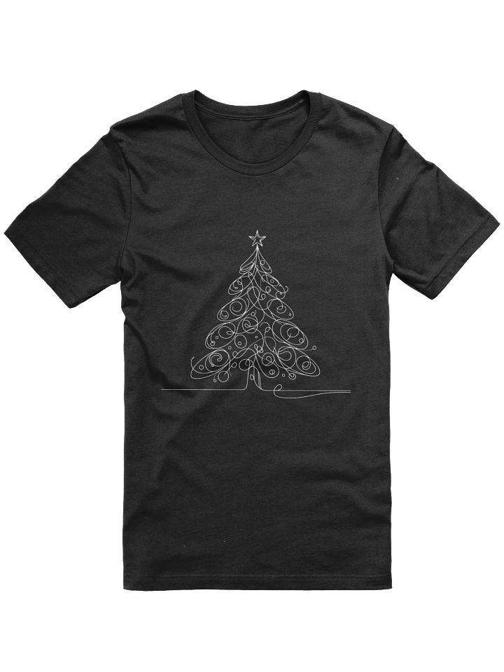 Christmas Tree Line Art T-Shirt product image (11)