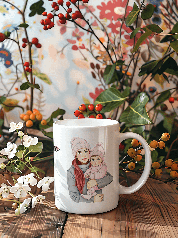 💖Sip in Style, Supermom!💖 (Green eyes, Red hair) product image (1)
