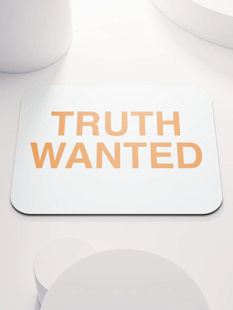 Truth Wanted Mouse Pad product image (1)