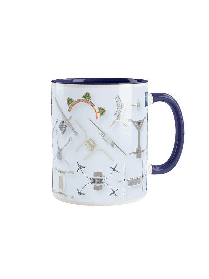 Airport Terminals - Mug Blue product image (1)