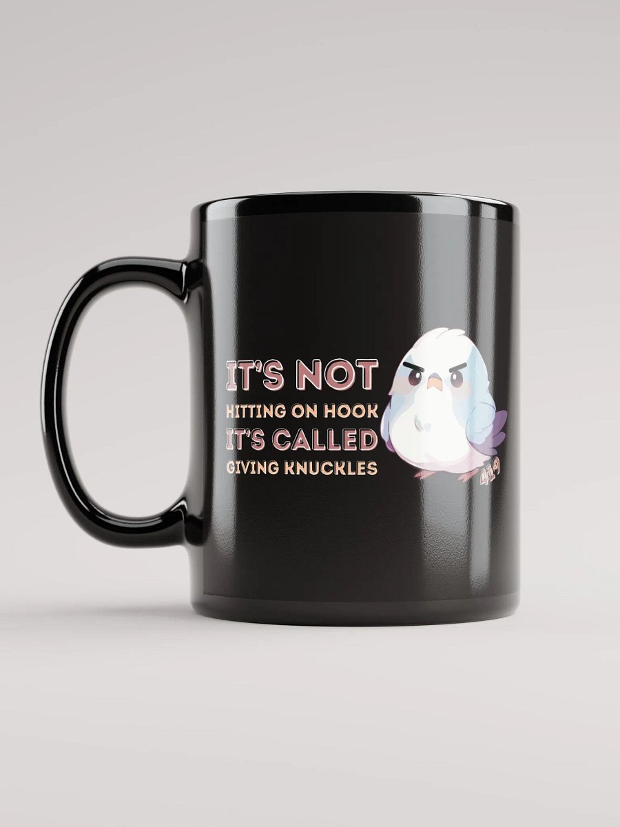 Giving Knuckles Black Mug product image (11)