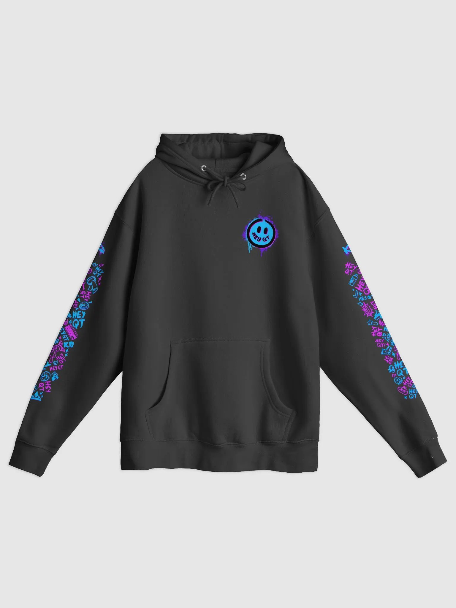 Graffiti Hey QT Hoodie product image (1)