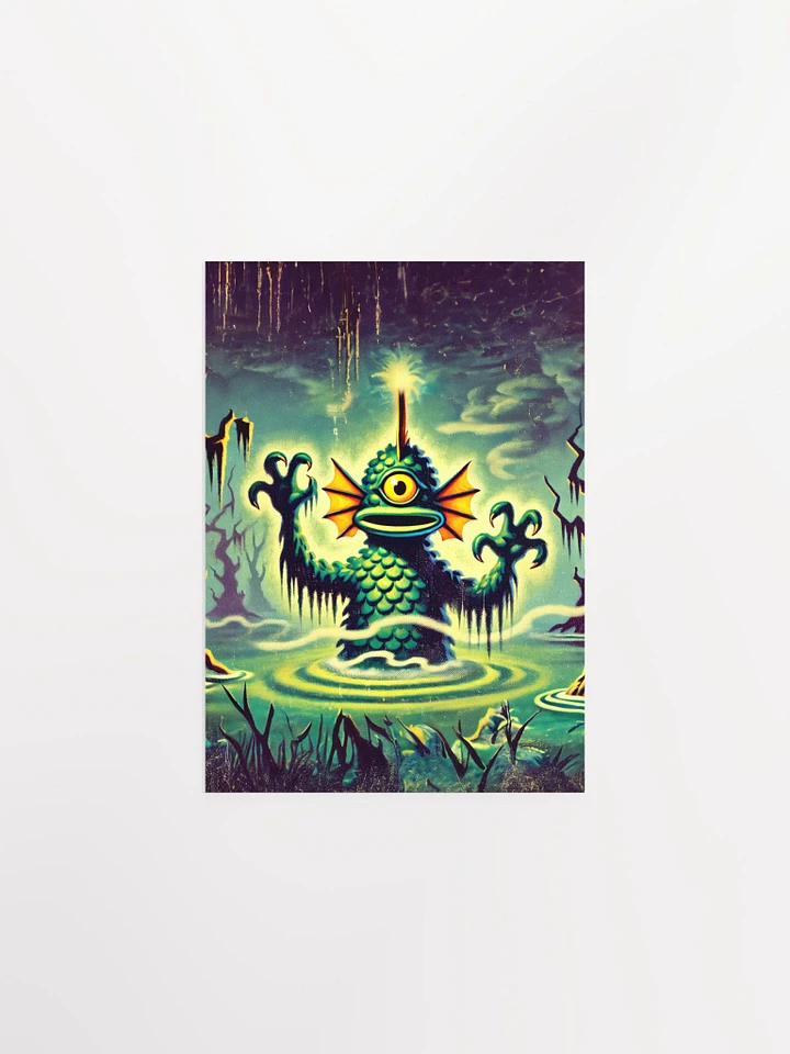 Swamp Monster Premium Matte Poster product image (5)