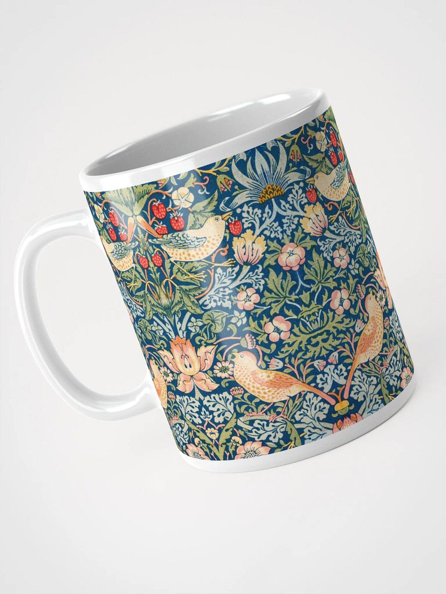 Strawberry Thief White Glossy Mug product image (3)