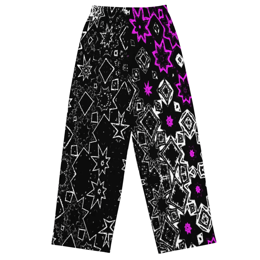 That Star Pattern Again Unisex Wide Leg Trousers product image (5)