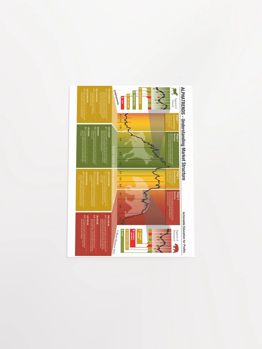 Market Structure Chart Poster product image (5)