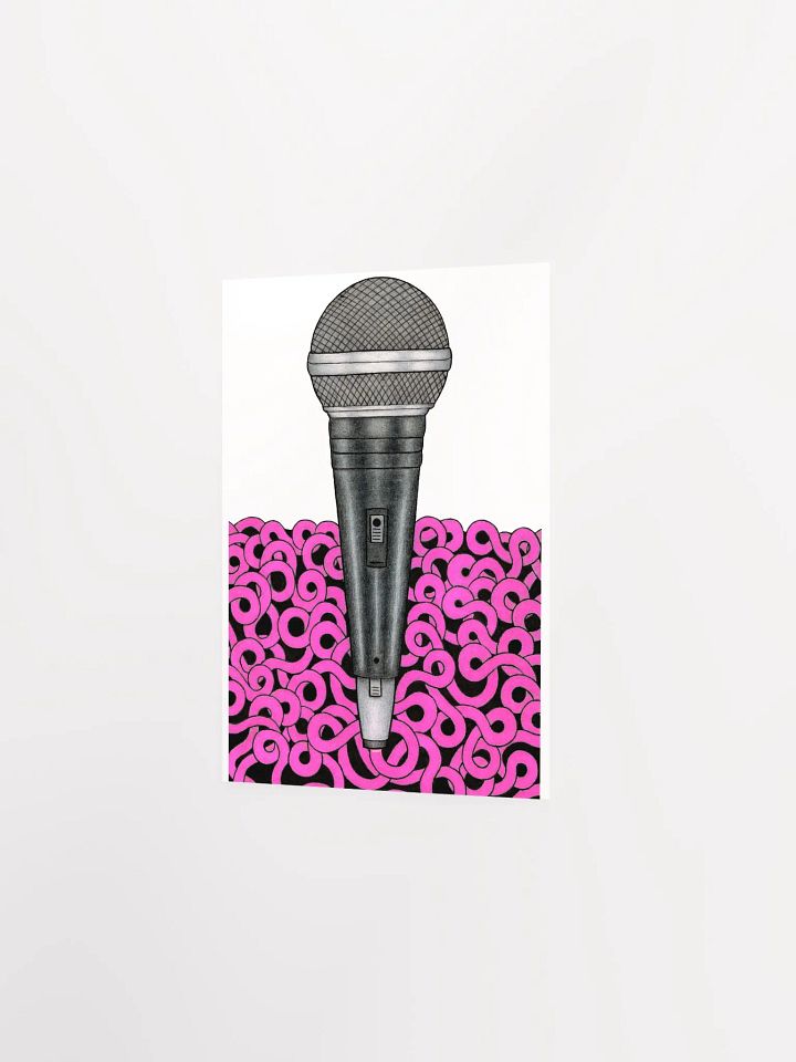 Mic Check print product image (2)