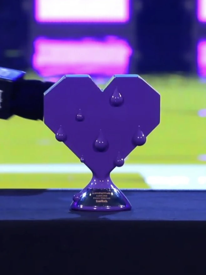 3D Printed Twitch Award from Twitchcon Europe product image (1)