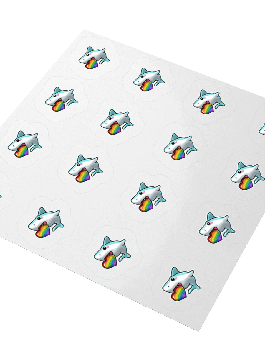 Sharky Pride Sticker Mini Sheet product image (3)