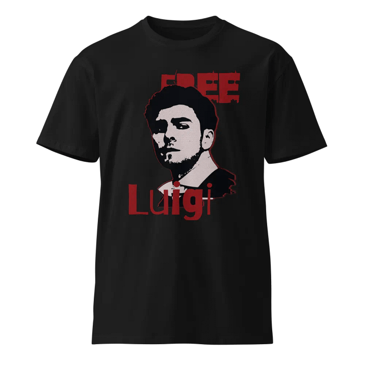 Free Luigi Mangione T-Shirt Black product image (1)
