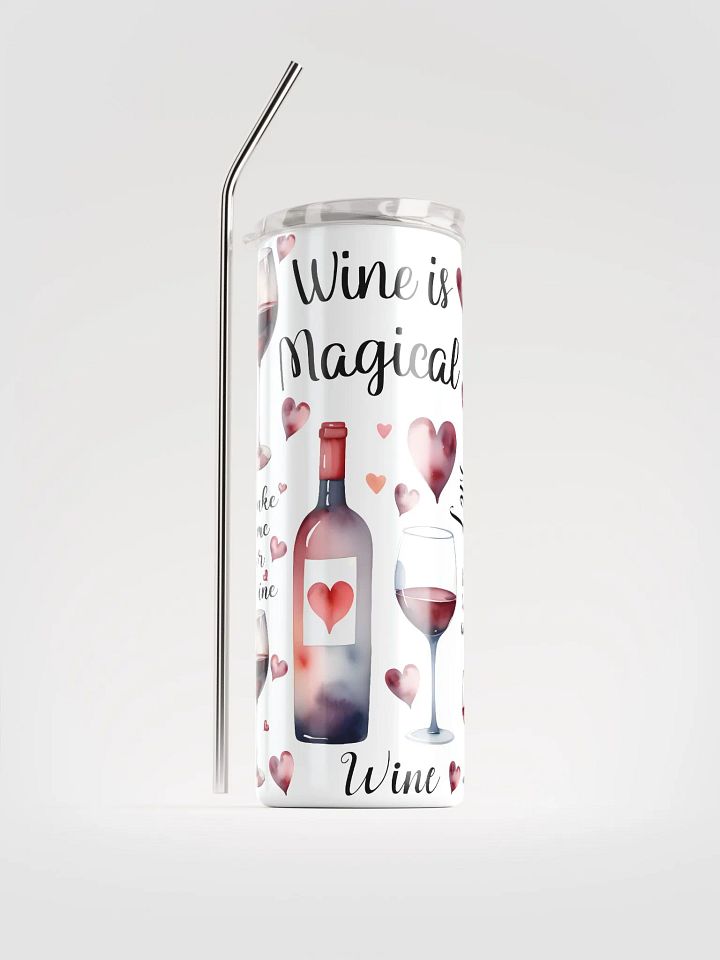 Heartfelt Cheers Stainless Steel Tumbler product image (1)