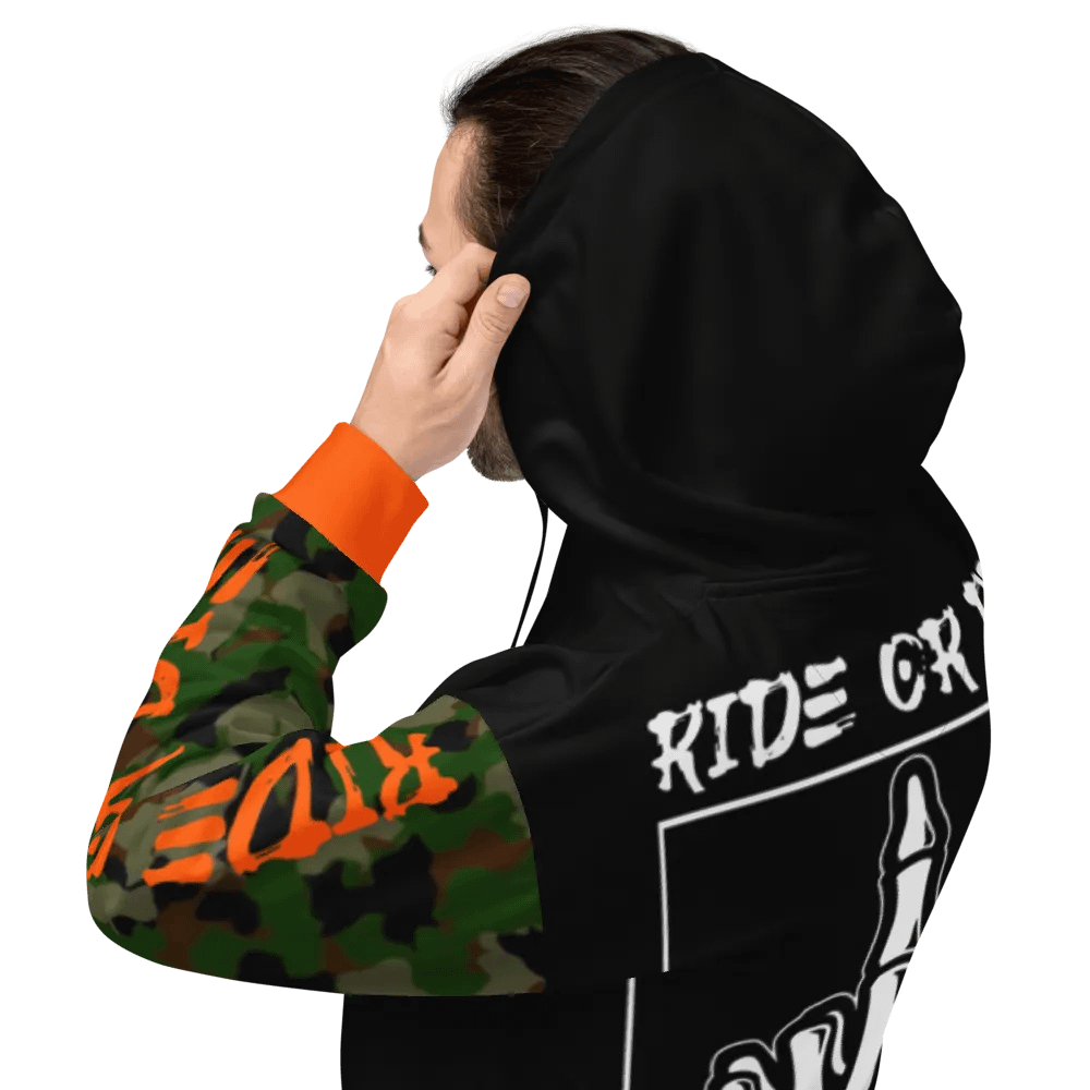 Sturgis Orange Camoflauge Hoodie product image (6)