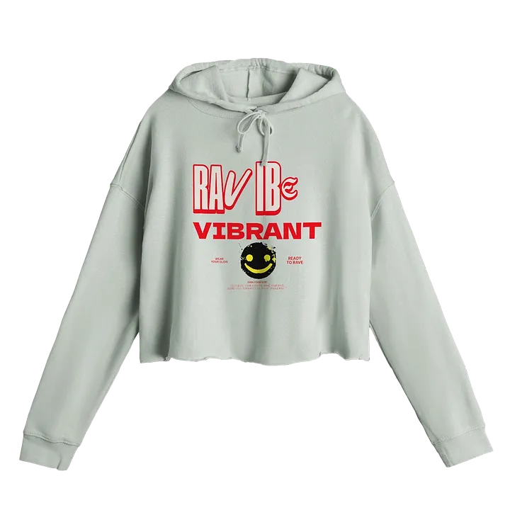 RAVE VIBE Smiley Lightweight Hoodie product image (1)