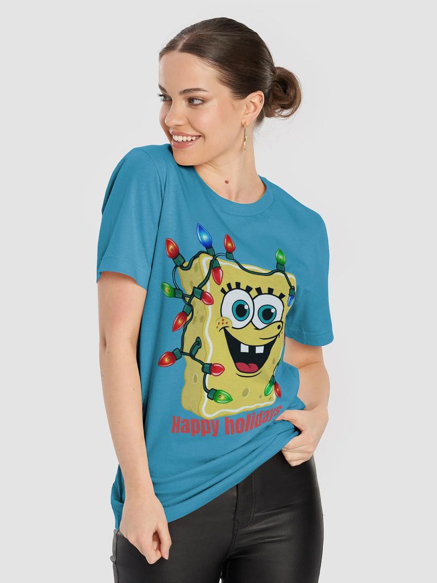Cheerful Holiday Sponge T-Shirt product image (9)