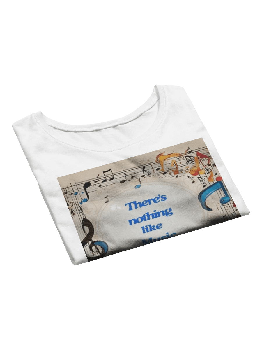Musical Notes Motivation Crop Tee product image (7)