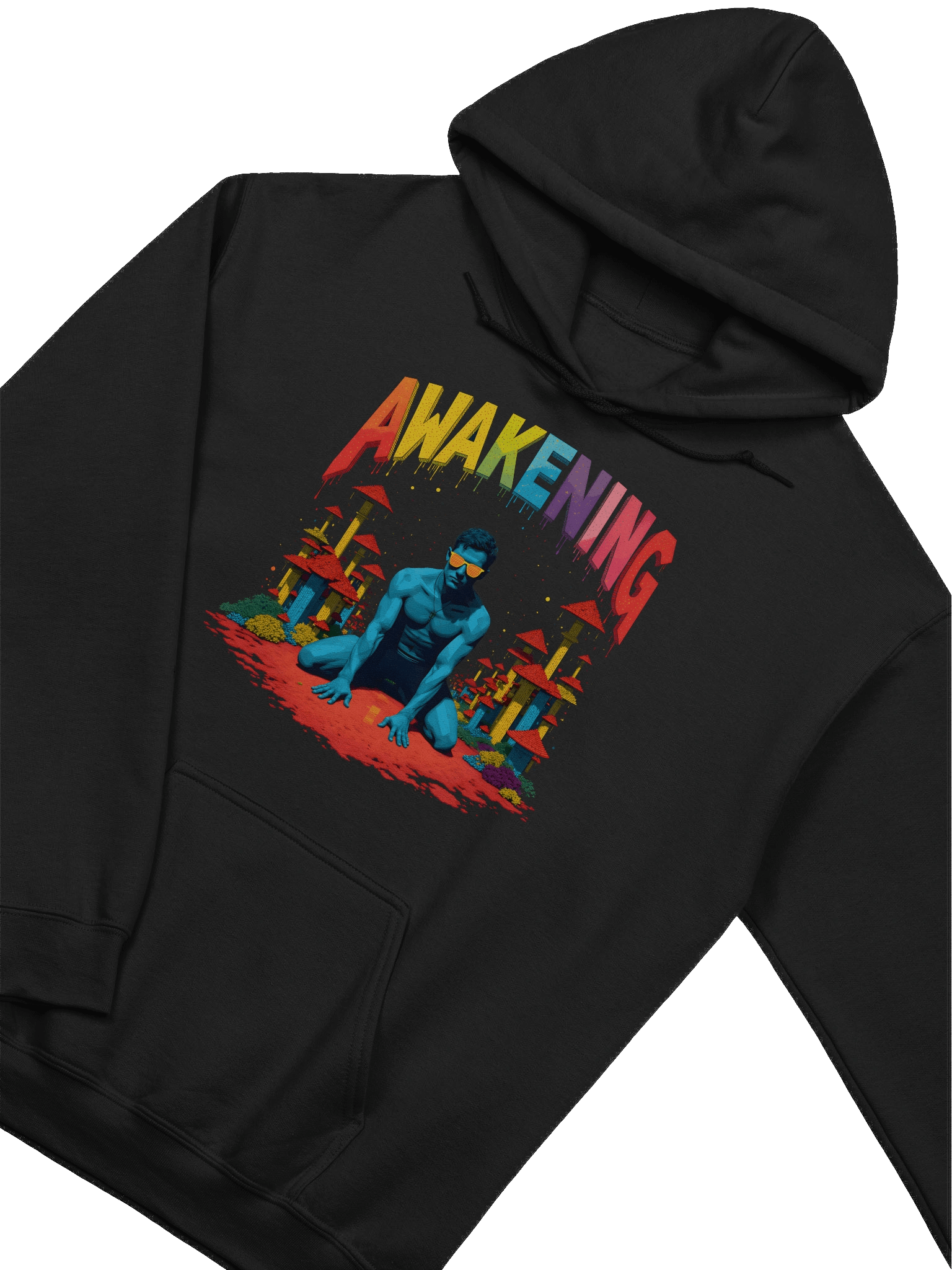 Psychedelic Awakening Art Print Classical Hoodie product image (20)