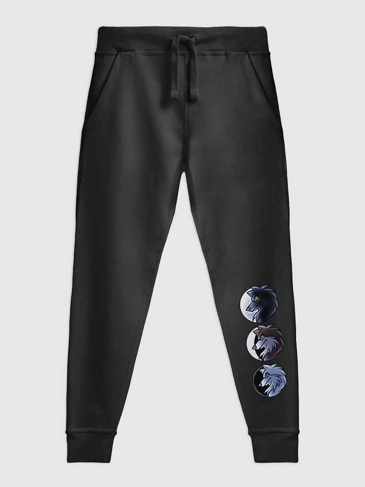Wild Wolf Pack Circle Print Joggers product image (2)