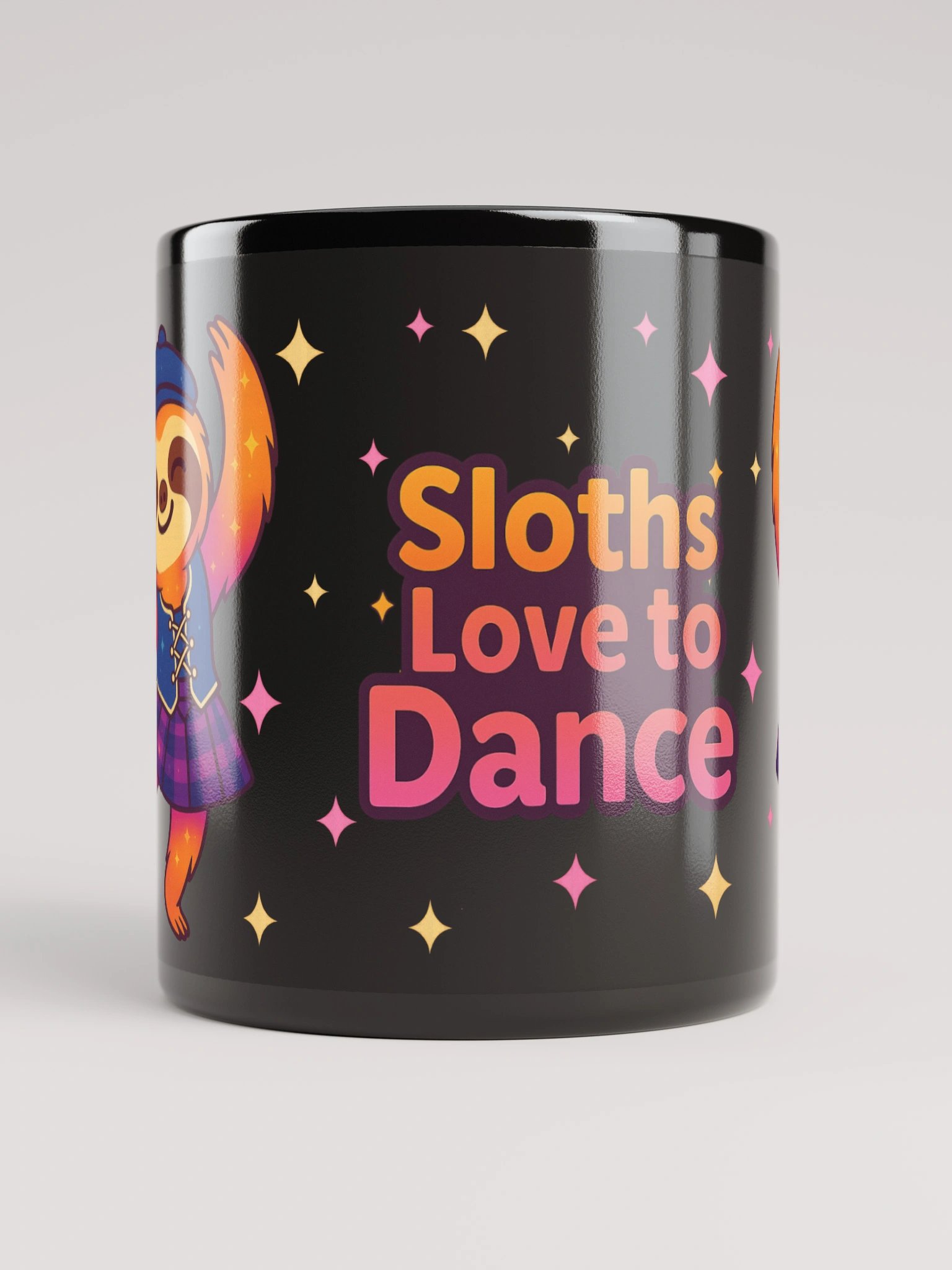 Highland Dance Sloth Mug – Cute Scottish Sloth Gift for Dancers, Dance Teachers & Sloth Lovers product image (5)