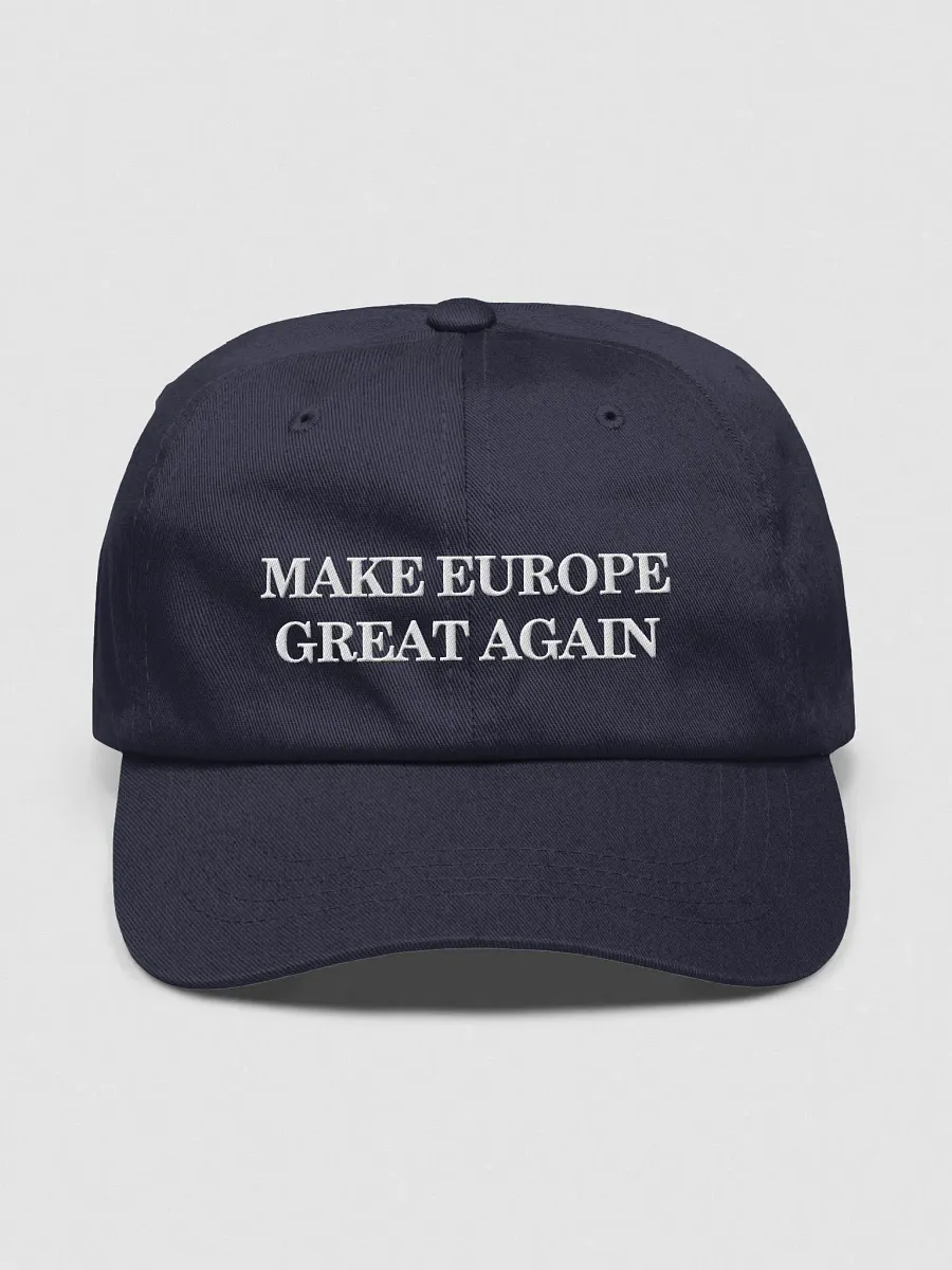 make europe great again cap/hat (MEGA eu/acc official) blue - 100% cotton product image (12)