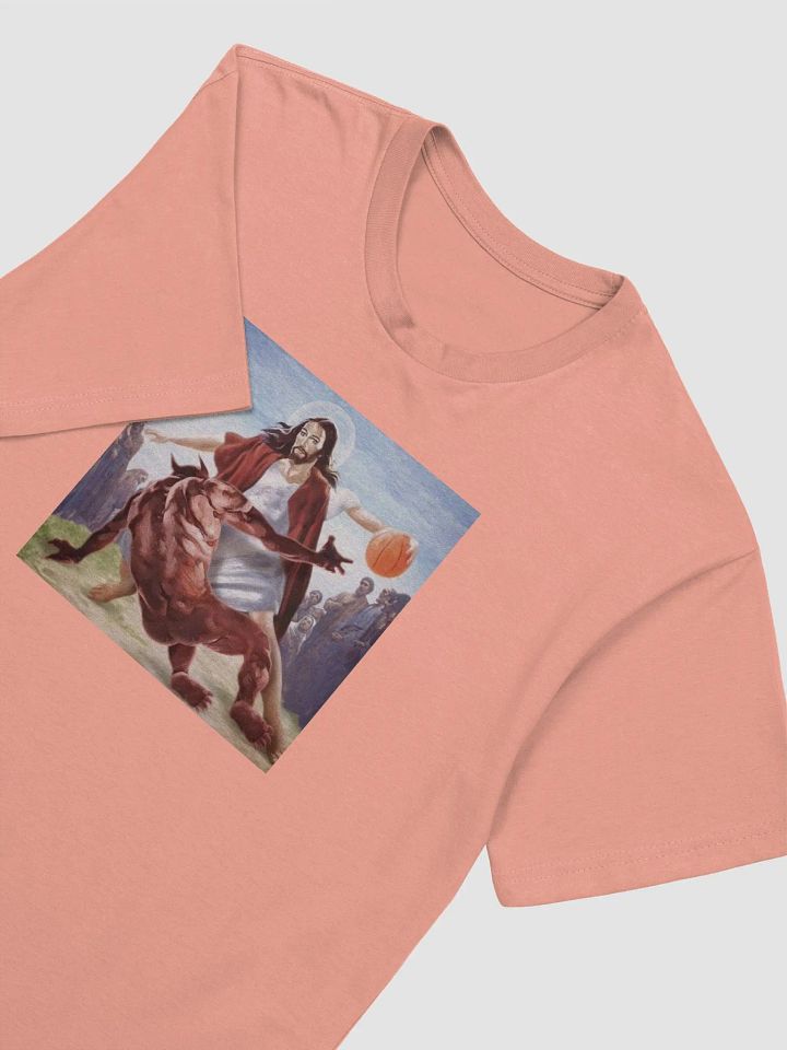 'JESUS crossovers THE DEVIL' T-Shirt | +4 colors product image (2)