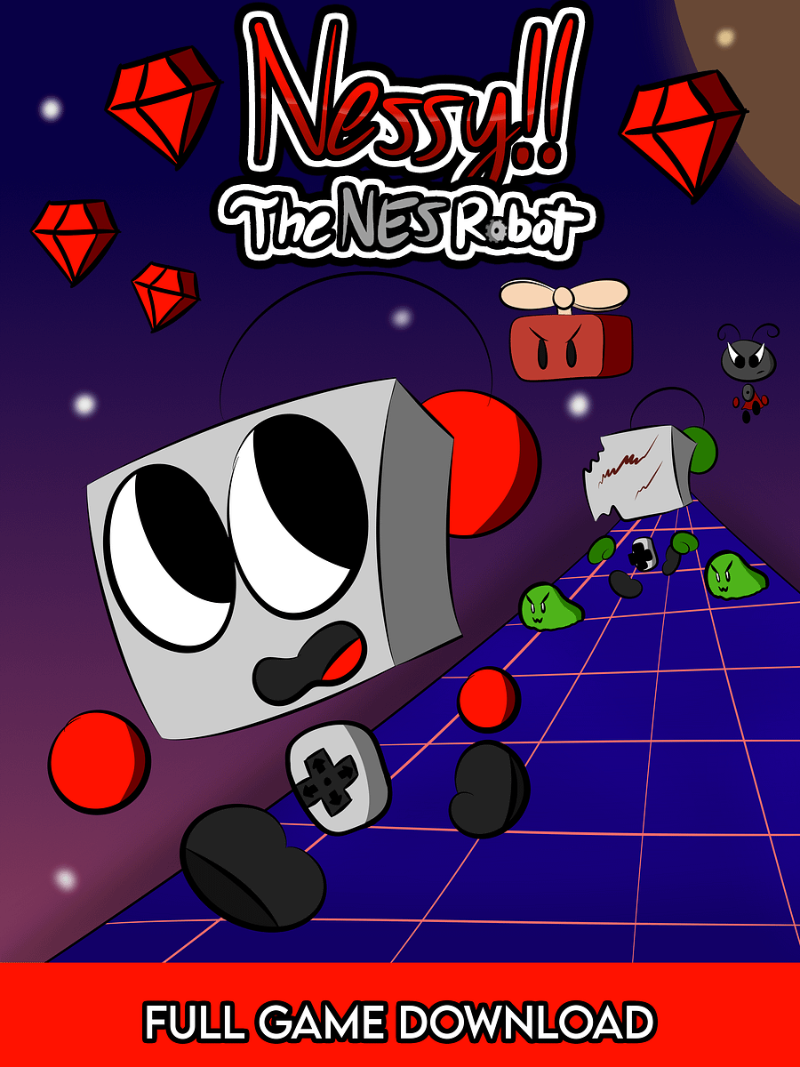 Nessy The NES Robot - Digital Download product image (1)