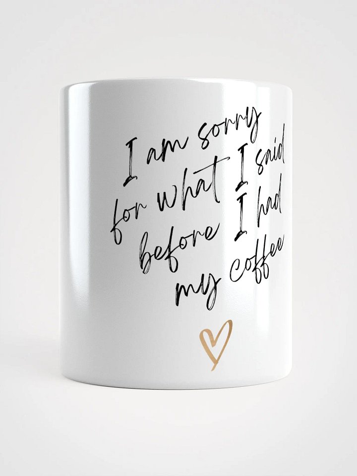 Sorry Mug product image (1)