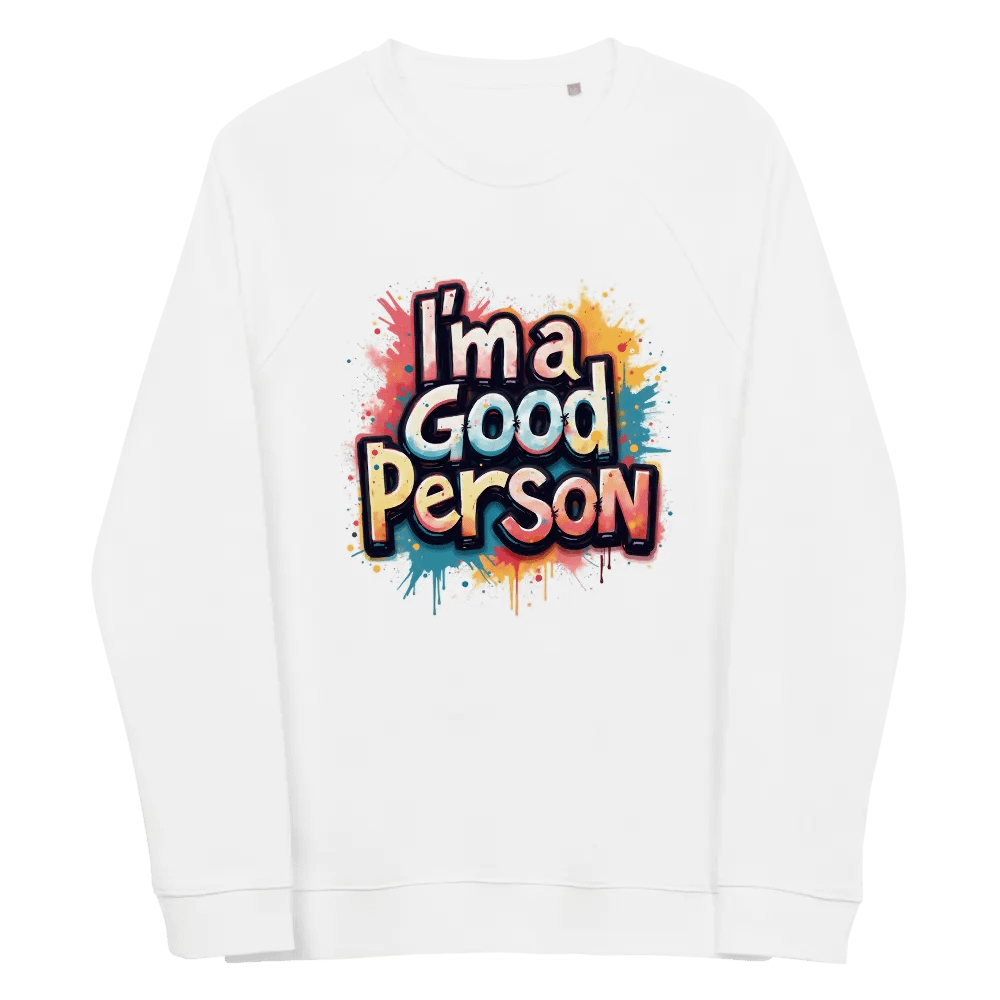 Bold & Empowering 'I’m a Good Person' Apparel – Minimalist, Vintage, & More