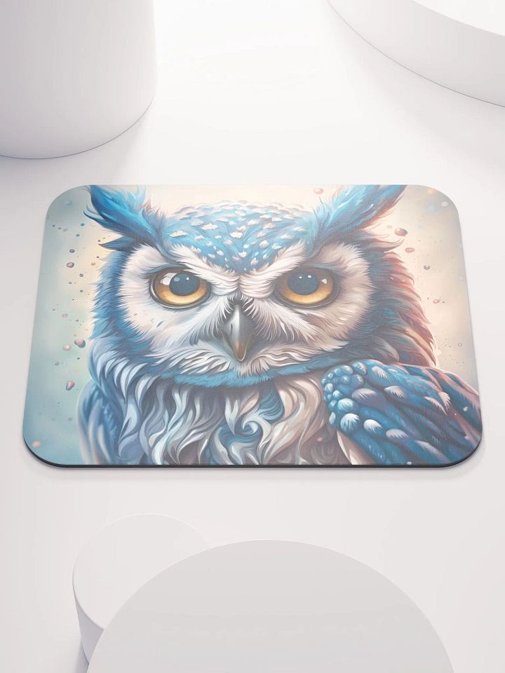 Blue Owl Mouse Pad product image (1)