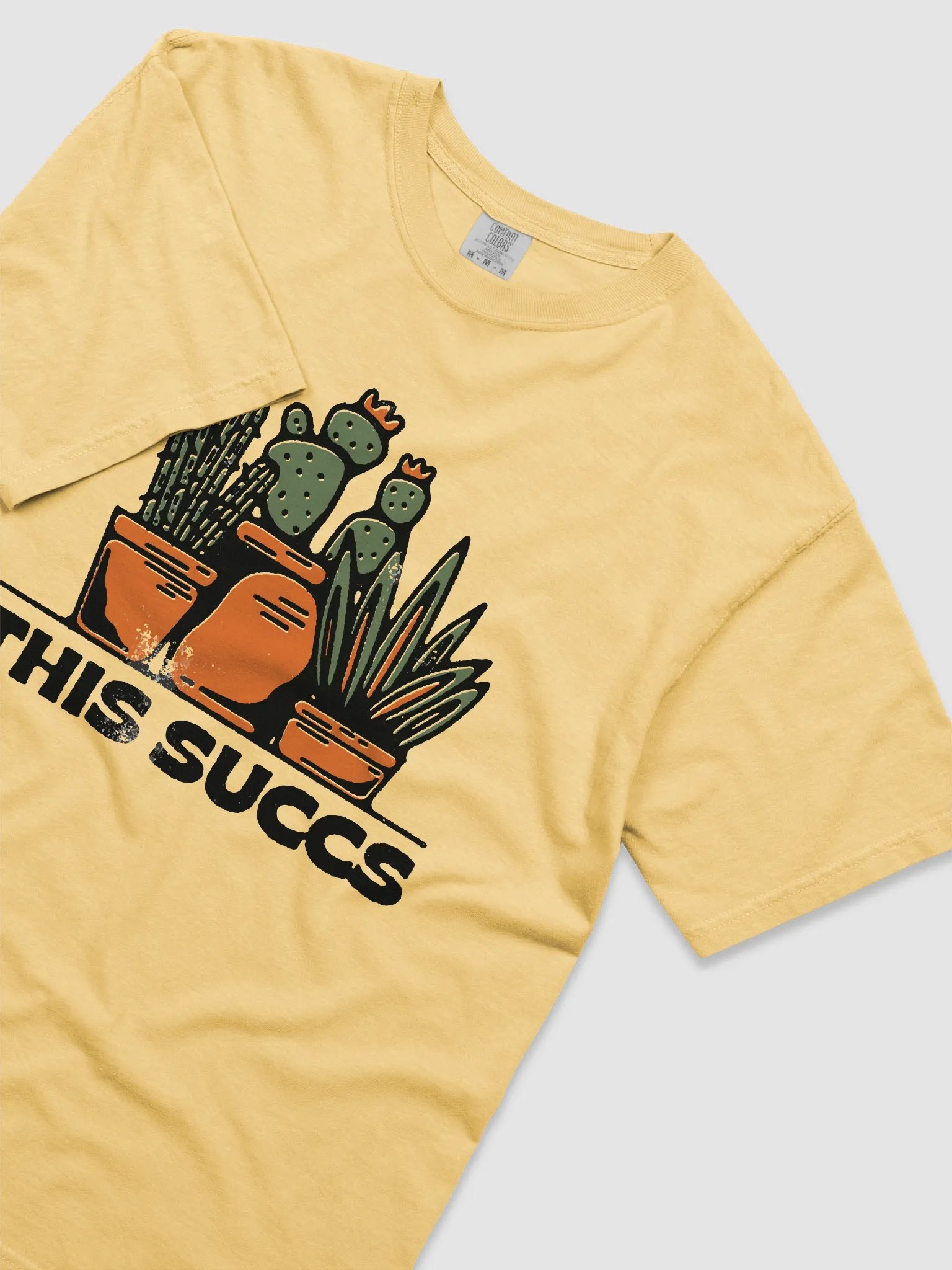 This Succs | Funny Retro-Style Hipster T-Shirt of Succulent Plants for Gardening and Plant Lovers product image (13)