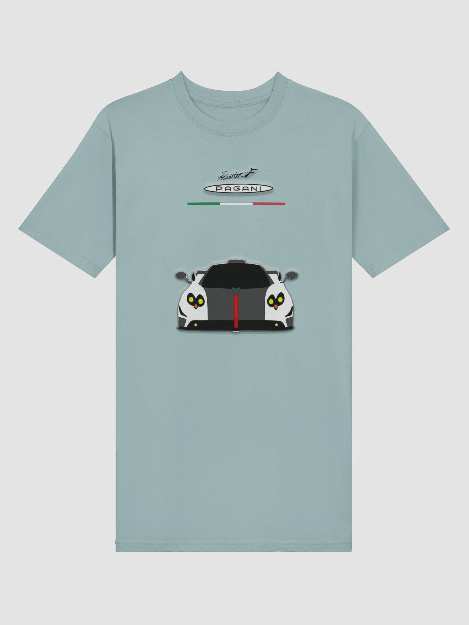 pagani zonda roadester italian flag strip product image (17)