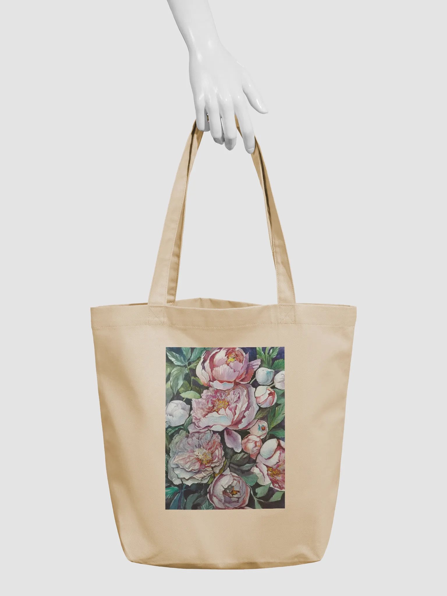 Peonies Garden - Eco-Friendly Tote Bag product image (3)
