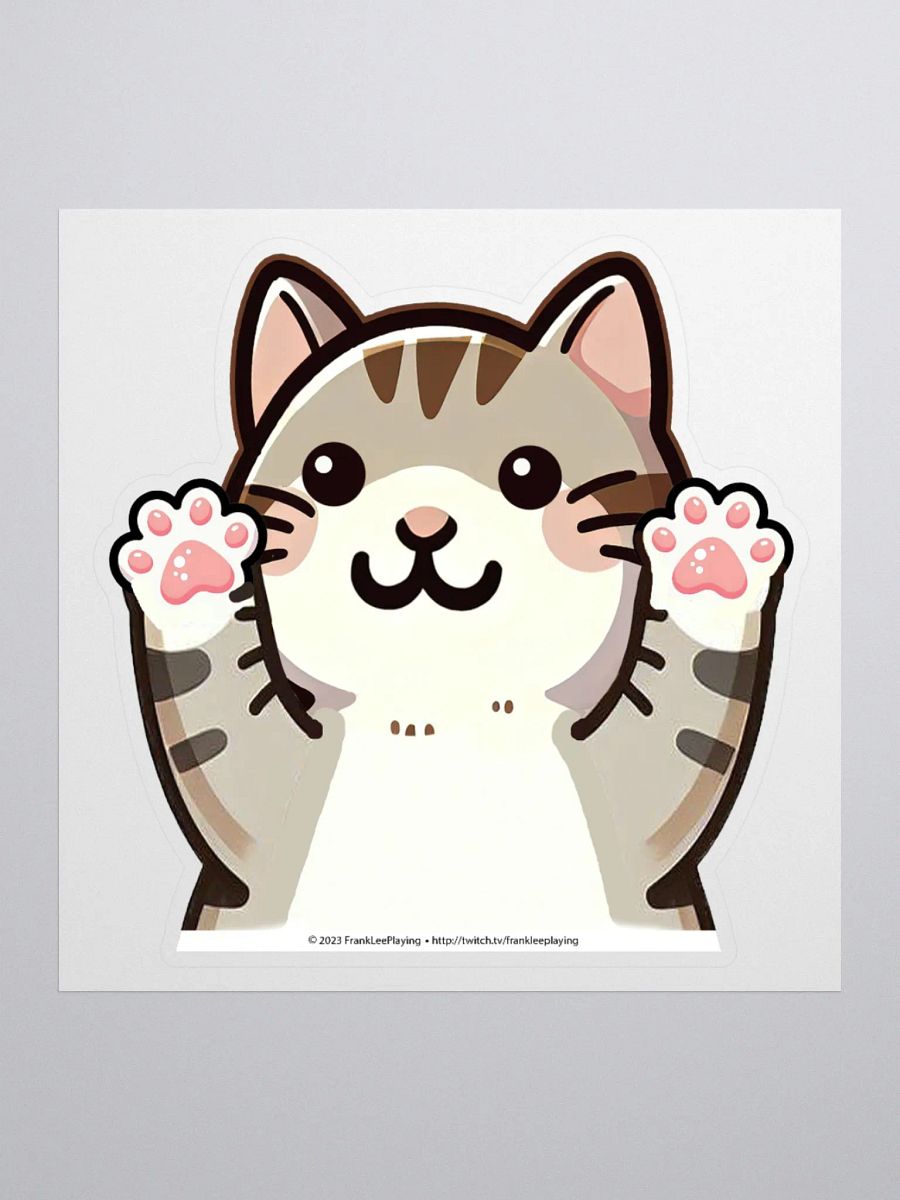 FrankLee's Dancing Kitty Emote Sticker product image (1)