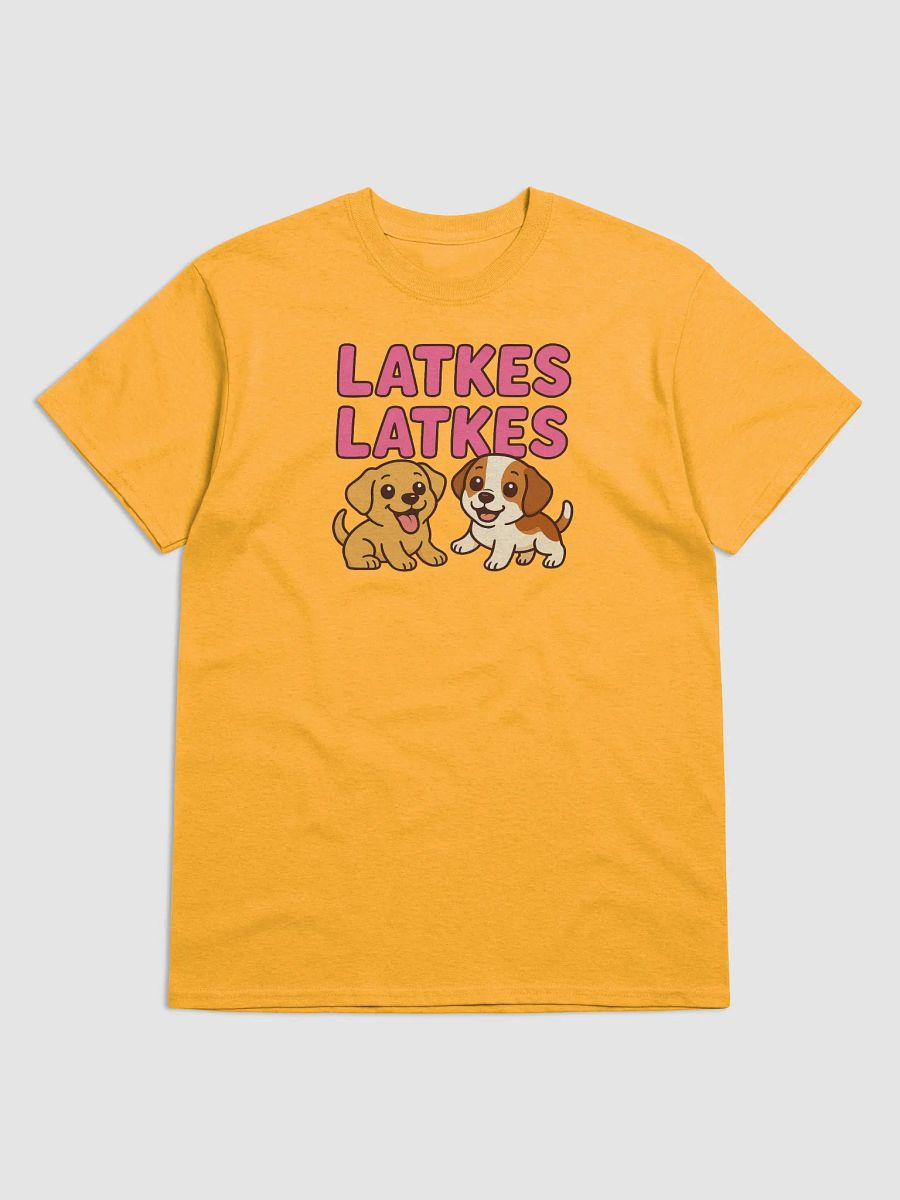 Latkes Latkes T-Shirt (Adult Size) product image (1)