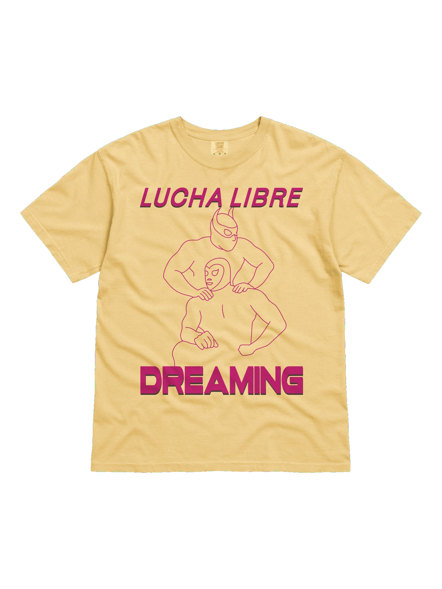 Pink Lucha Libre Dreaming Tee product image (1)